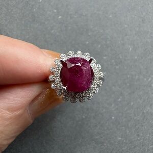 3.27cts Certified Natural Burma Ruby Unheated & Untreated